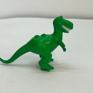 lego mini figure toy story rex dinosaur minifigure green replacement